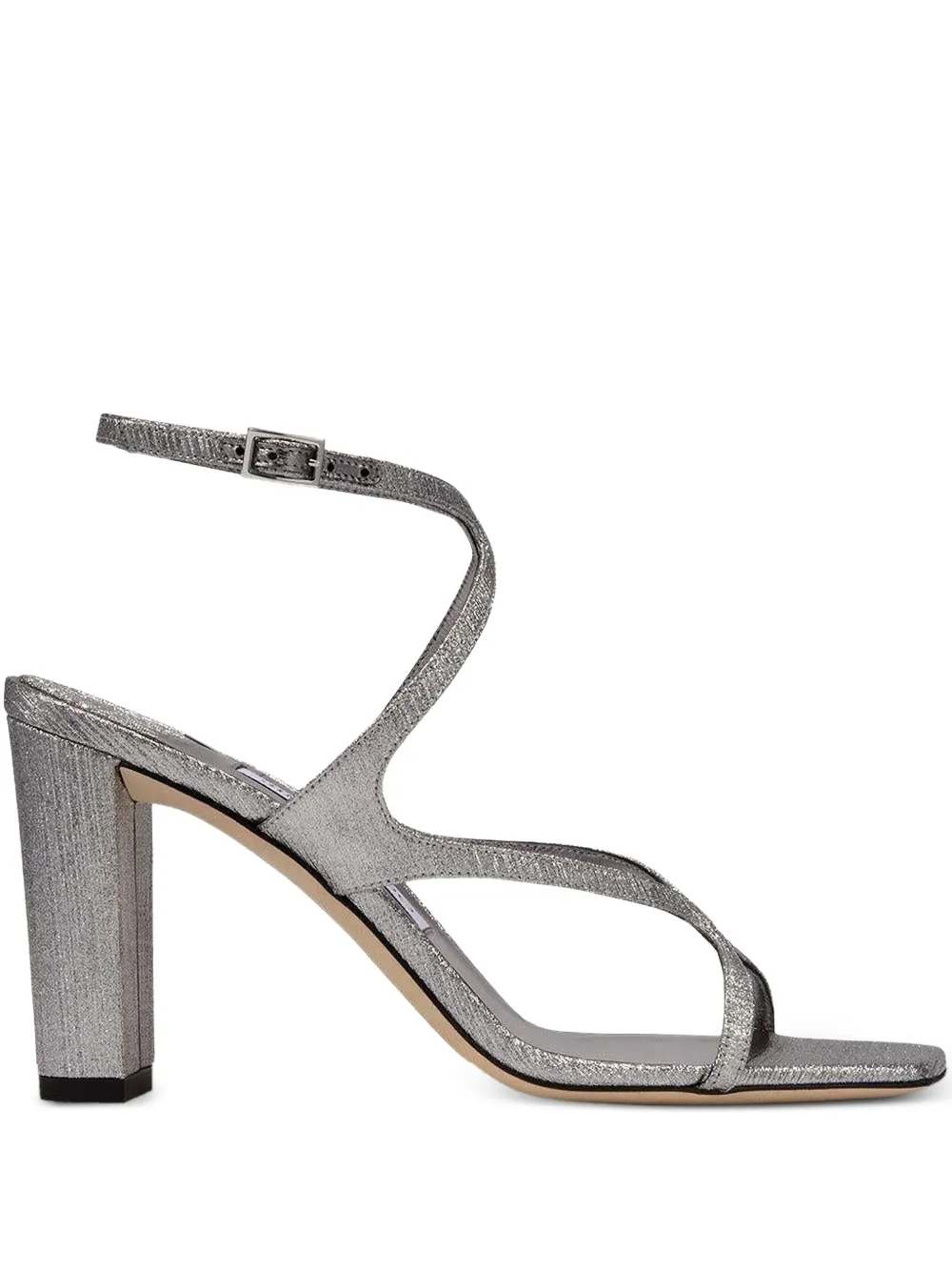 Jimmy Choo 85mm Azie sandals Zilver