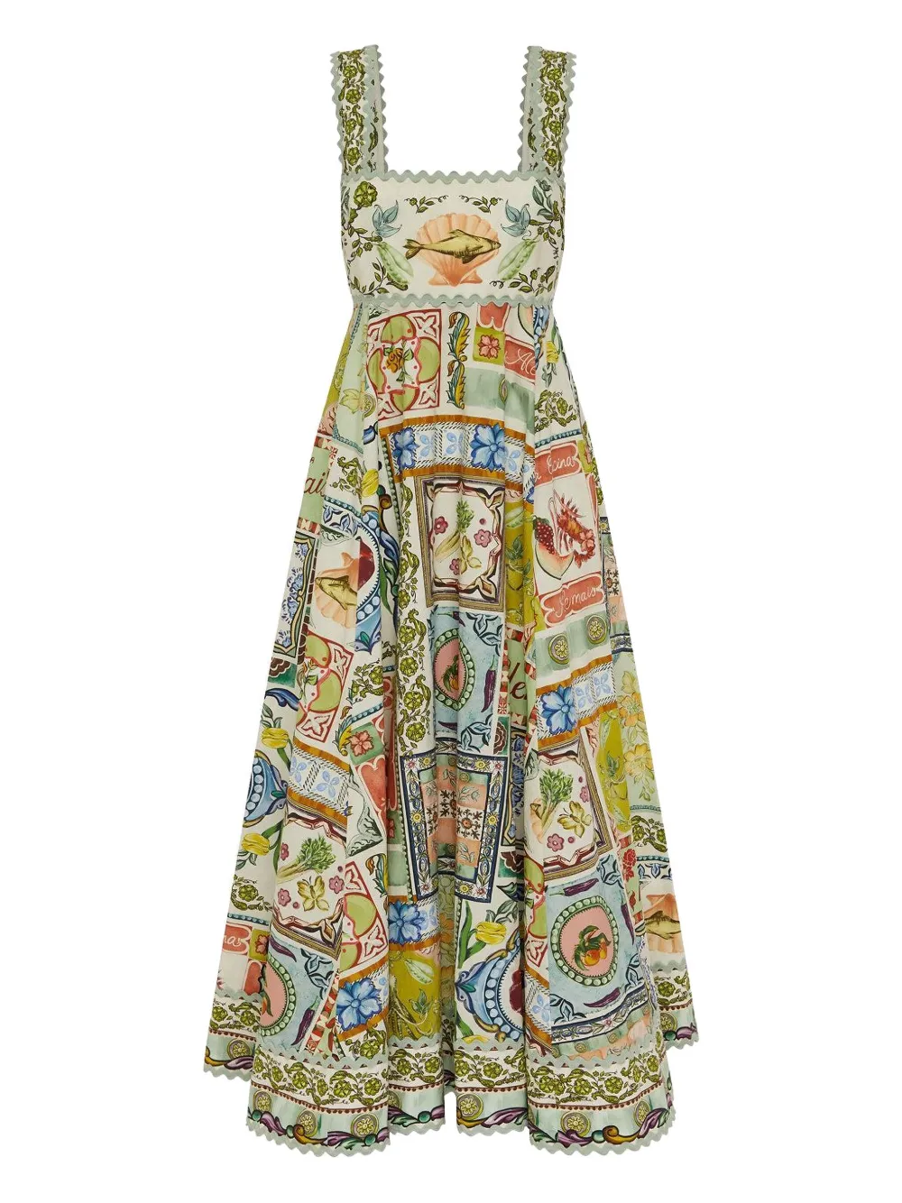 ALEMAIS Tommasina dress - グレー