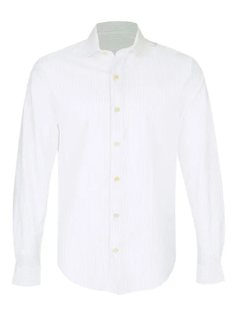 Eleventy long-sleeve striped shirt