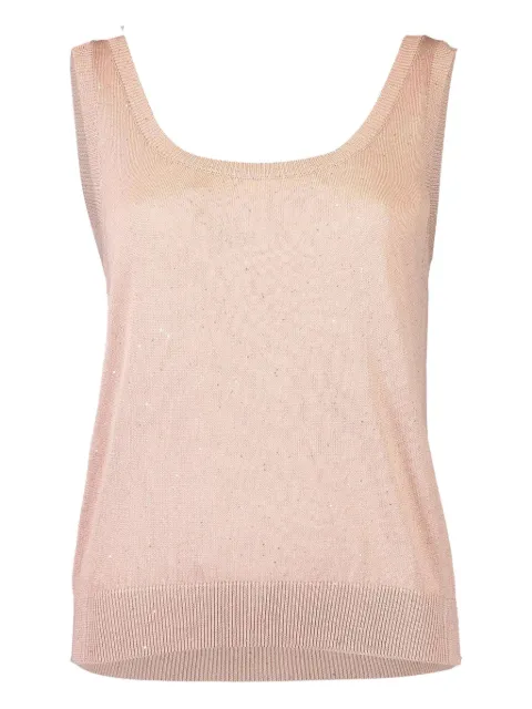 Eleventy scoop-neck tank top
