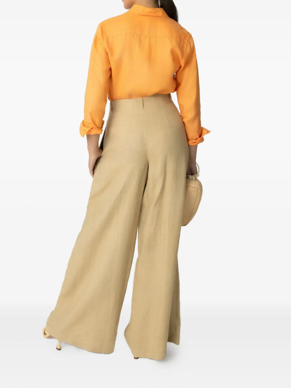 ASPESI long-sleeve shirt Oranje