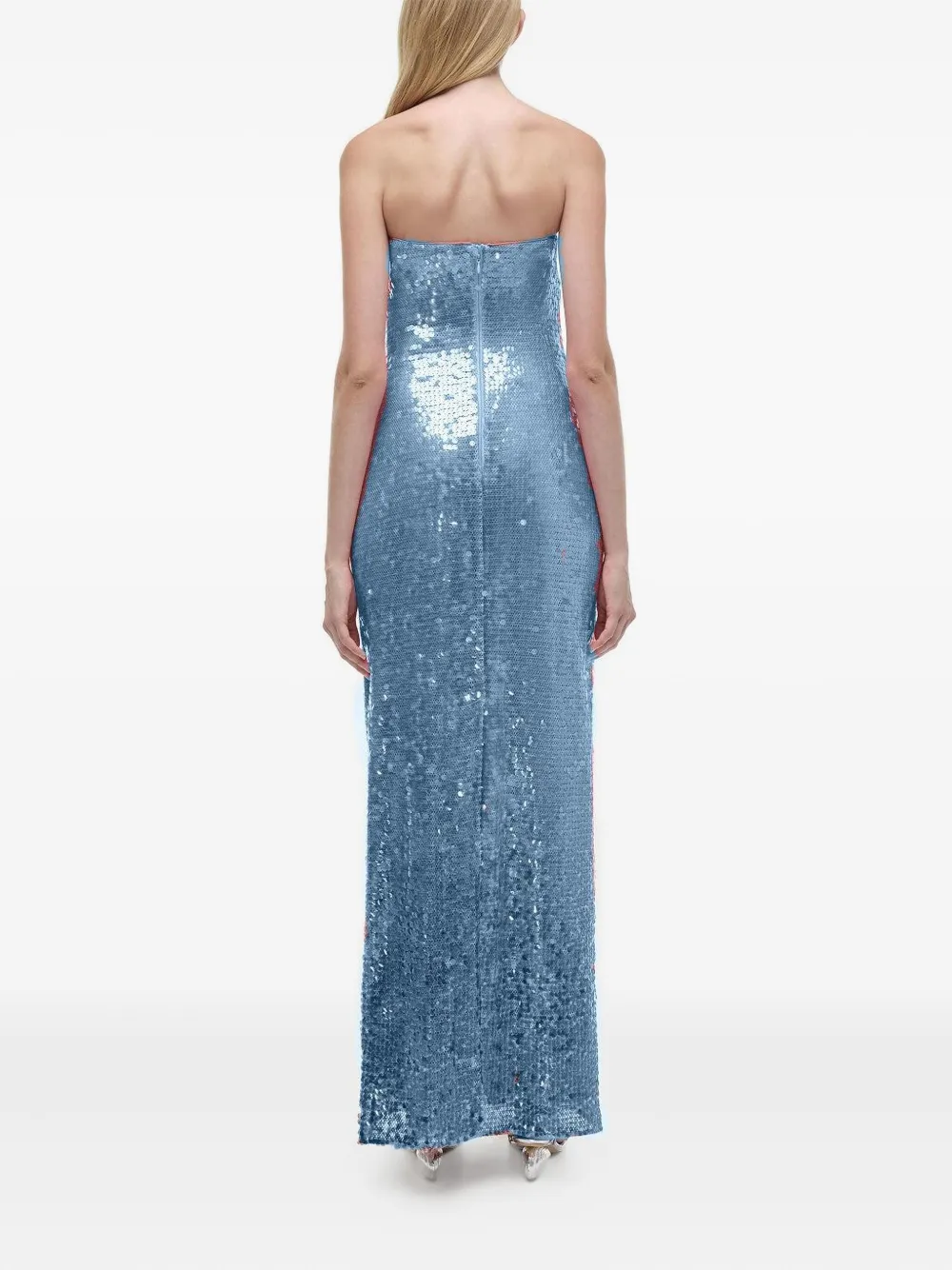 Simkhai Leilani gown Blauw
