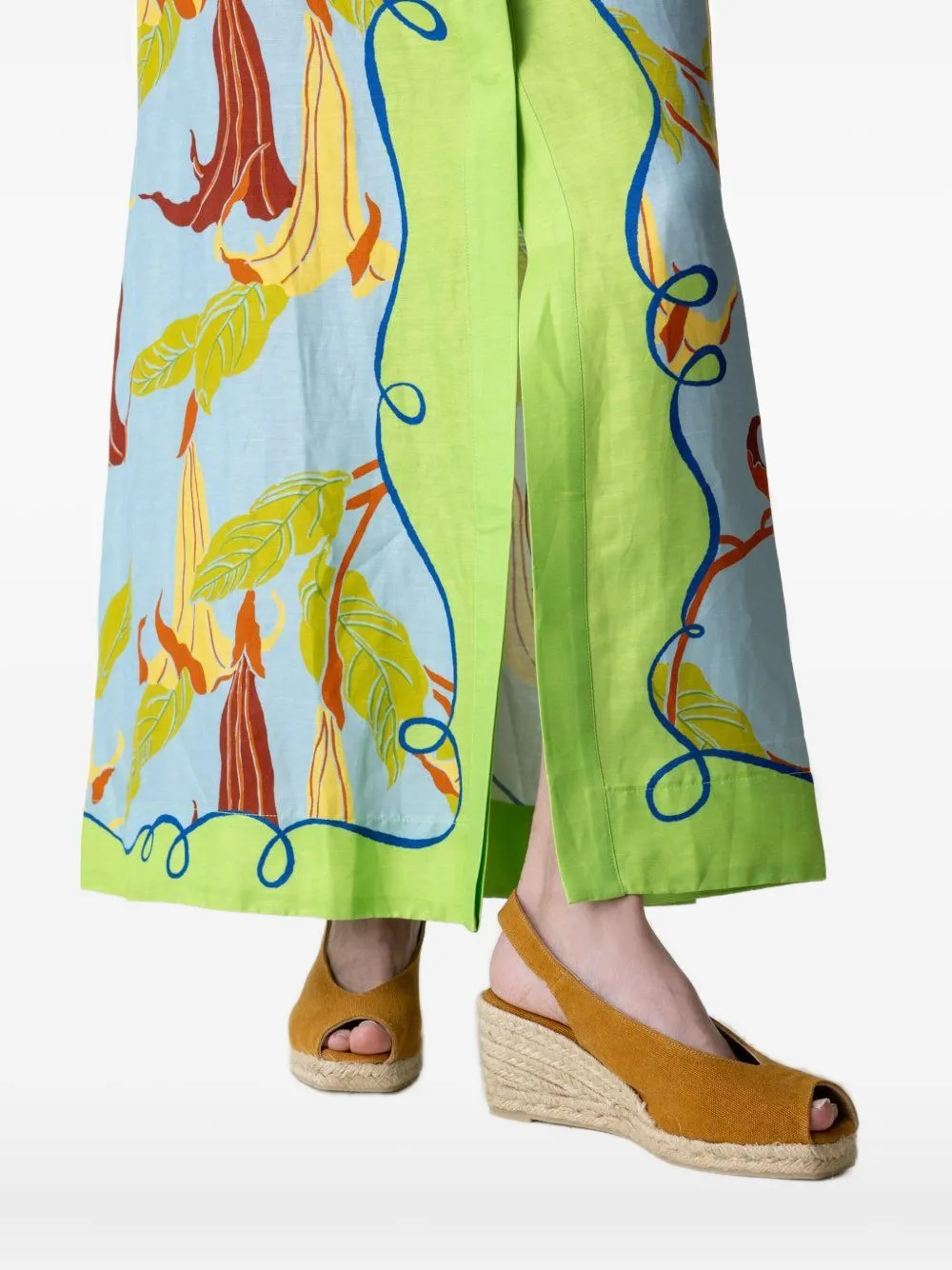 Castañer slingback wedge sandals Bruin