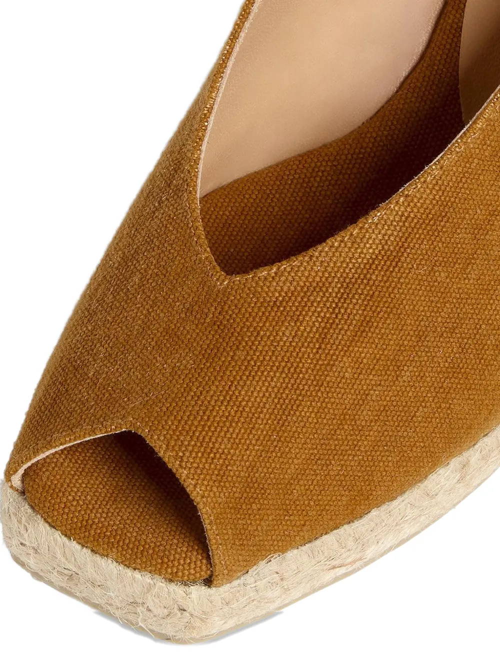 Castañer slingback wedge sandals Bruin