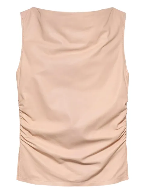 Arma Lina draped sleeveless blouse