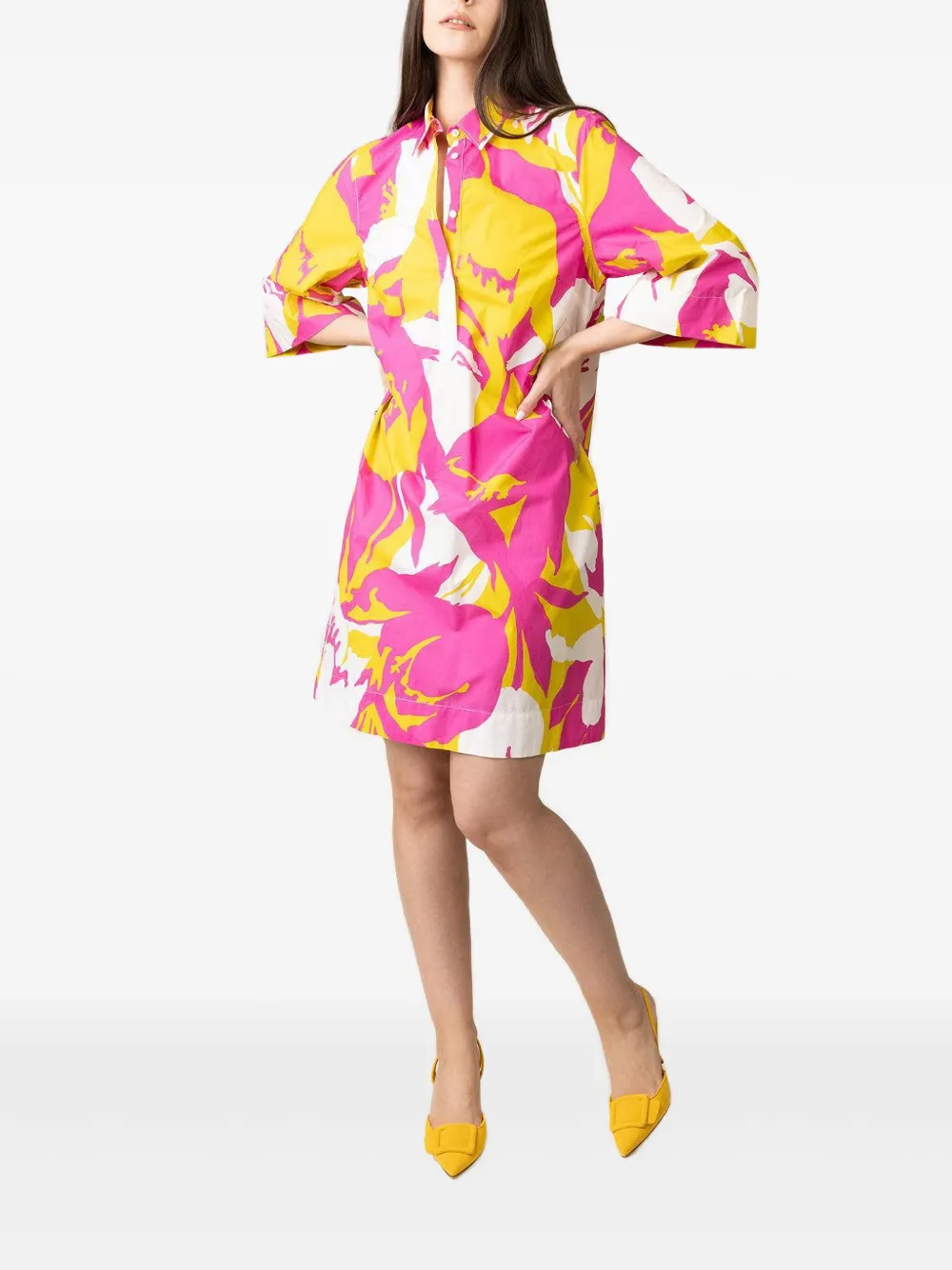 Sara Roka Jackalyn dress - Roze