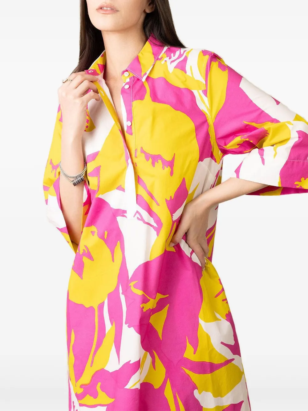 Sara Roka Jackalyn Dress In Pink