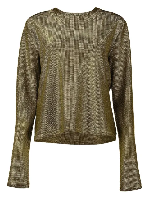 Peter Cohen mesh long-sleeve T-shirt