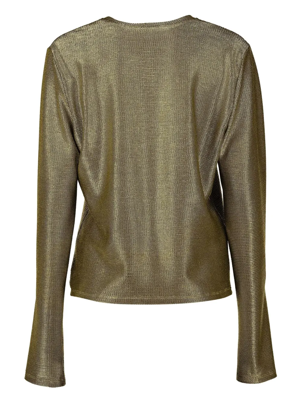Peter Cohen Mesh Long-sleeve T-shirt In Green