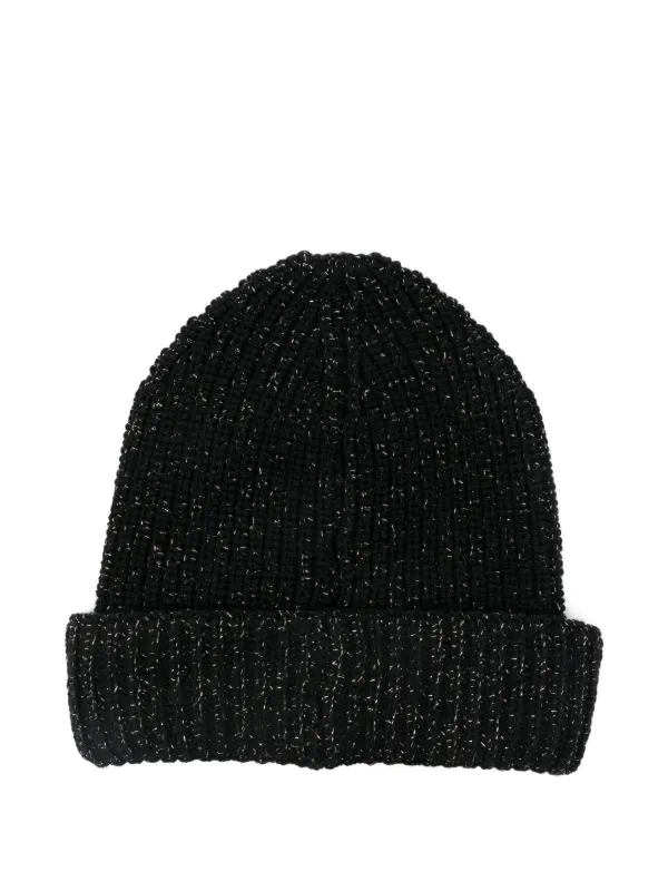 Moncler Enfant ロゴパッチ ビーニー | ブラック | FARFETCH JP