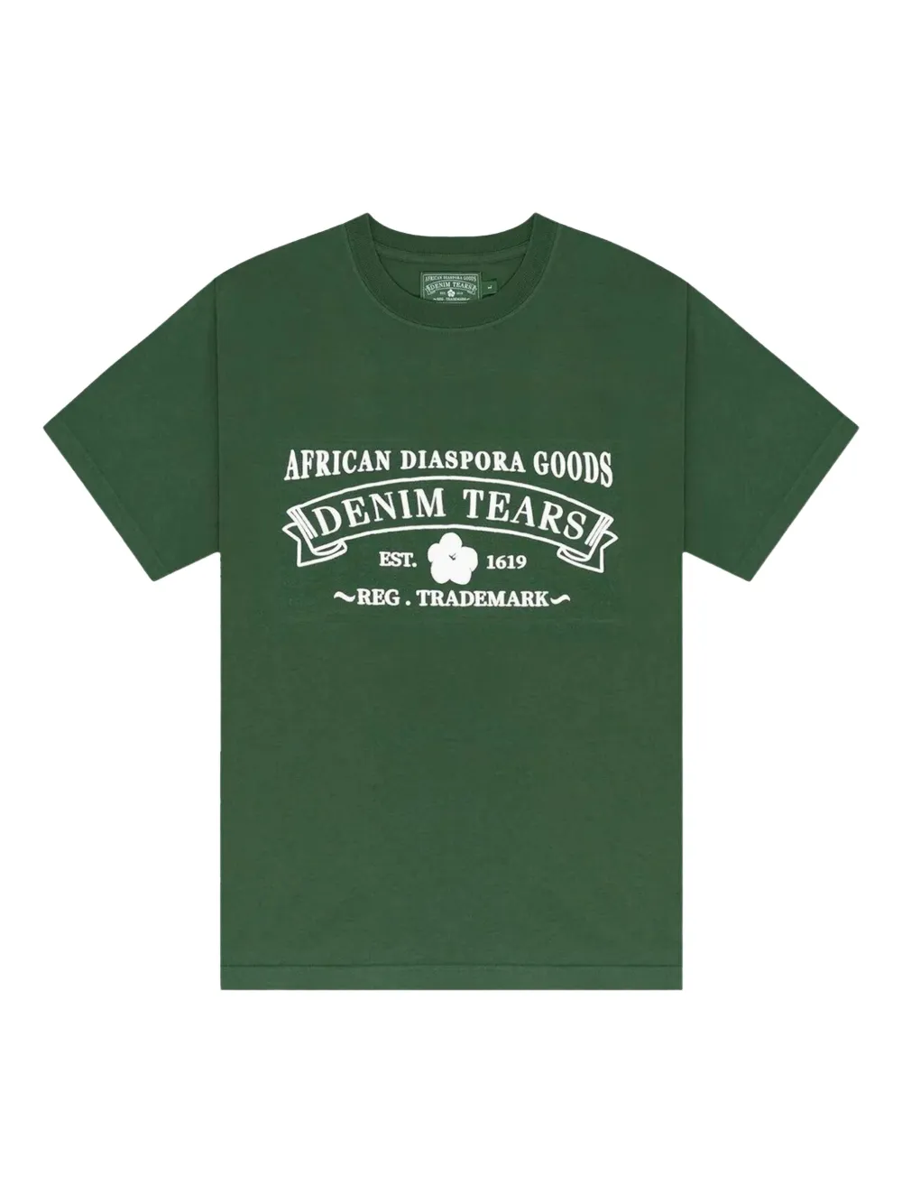 Denim Tears graphic-print T-shirt - Verde