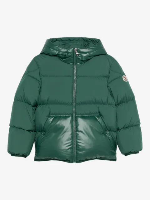 Moncler Enfant hooded puffer jacket