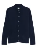 Sand Jody patch-pocket cardigan - Blue