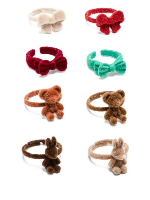 Konges Sløjd animal-bow hair rings