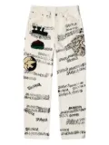 Denim Tears x Stussy x Our Legacy TTL 501 jeans - White
