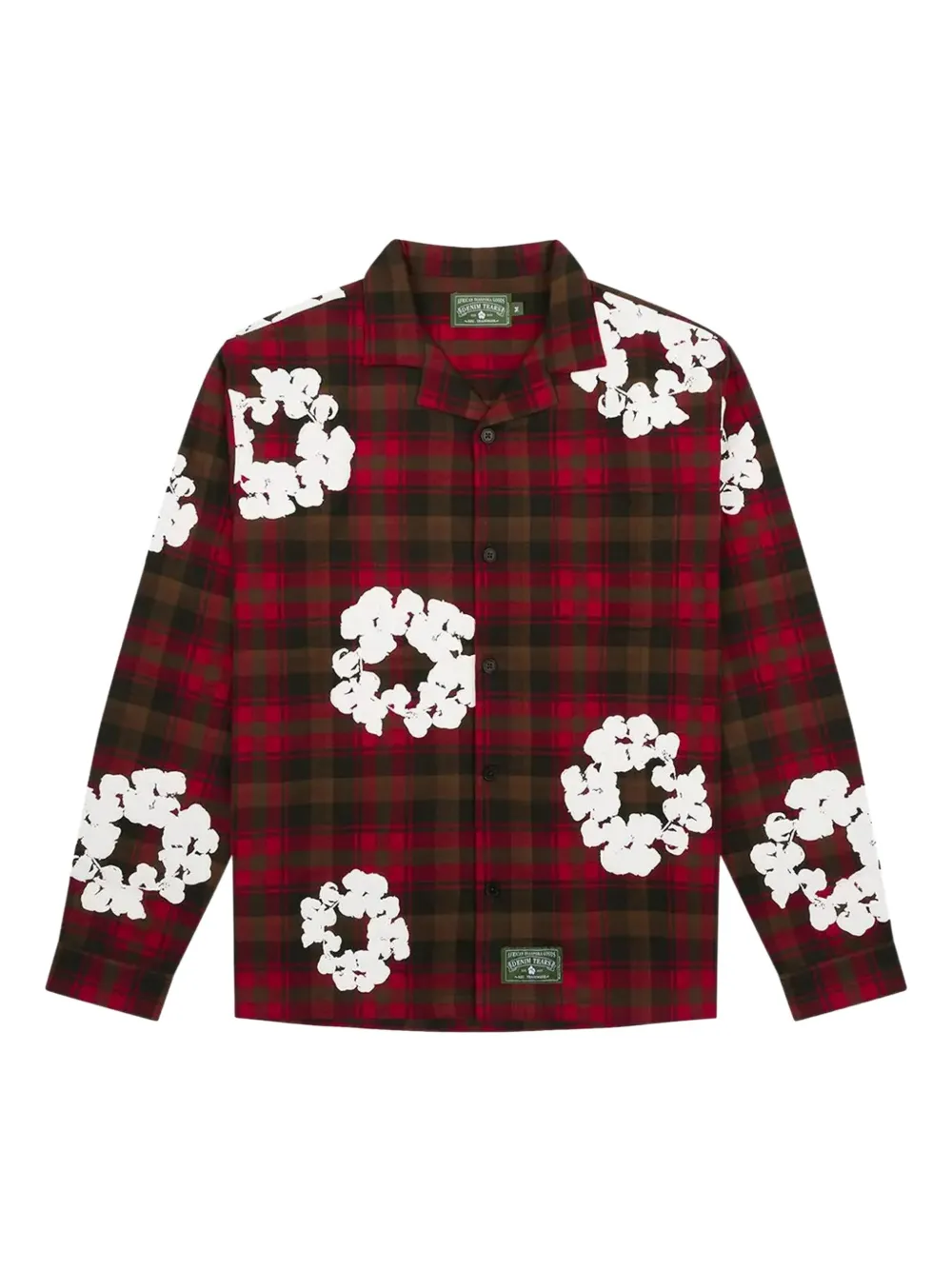 Denim Tears Stadium Wreath "Red" shirt | Red | Image 1