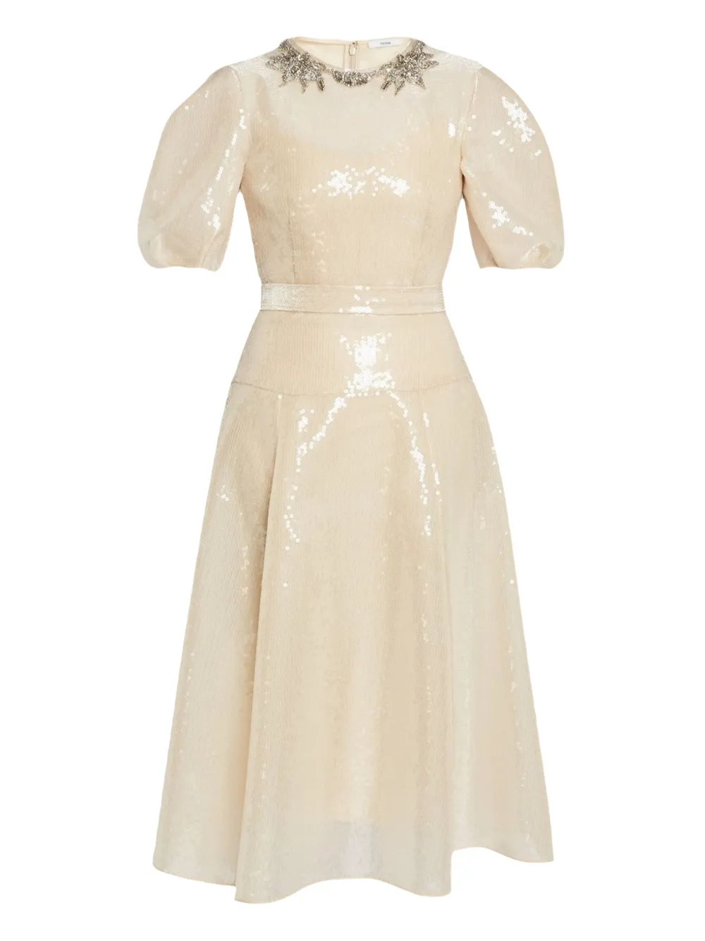 ERDEM Abito con paillettes - Toni neutri