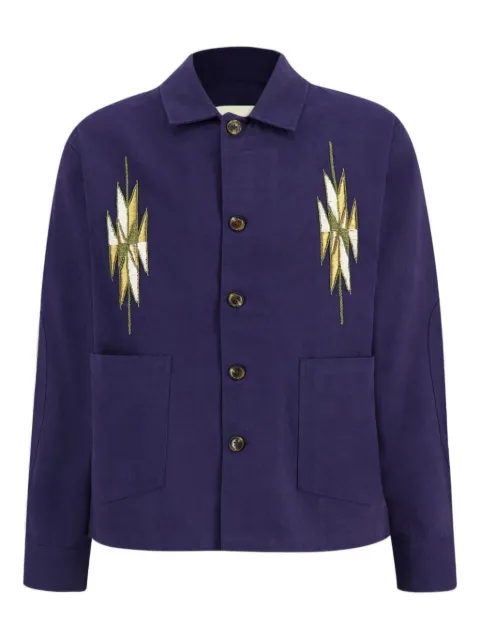 Baziszt embroidered cotton jacket
