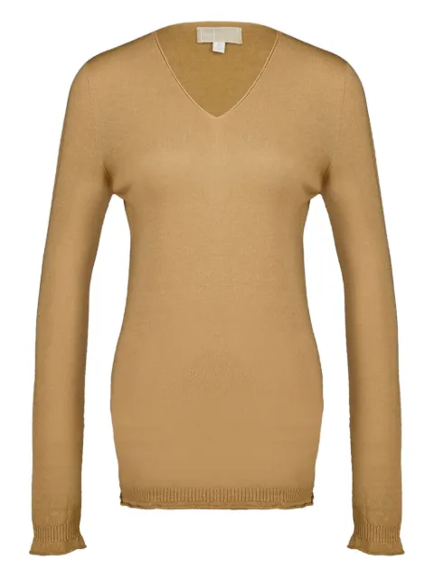 120% Lino top tejido de lana