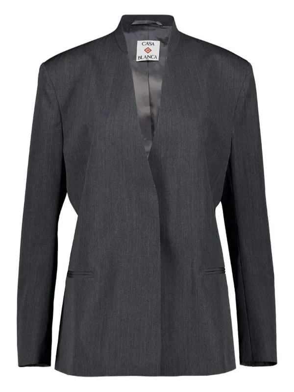 Casablanca Tailored Blazer in Grey