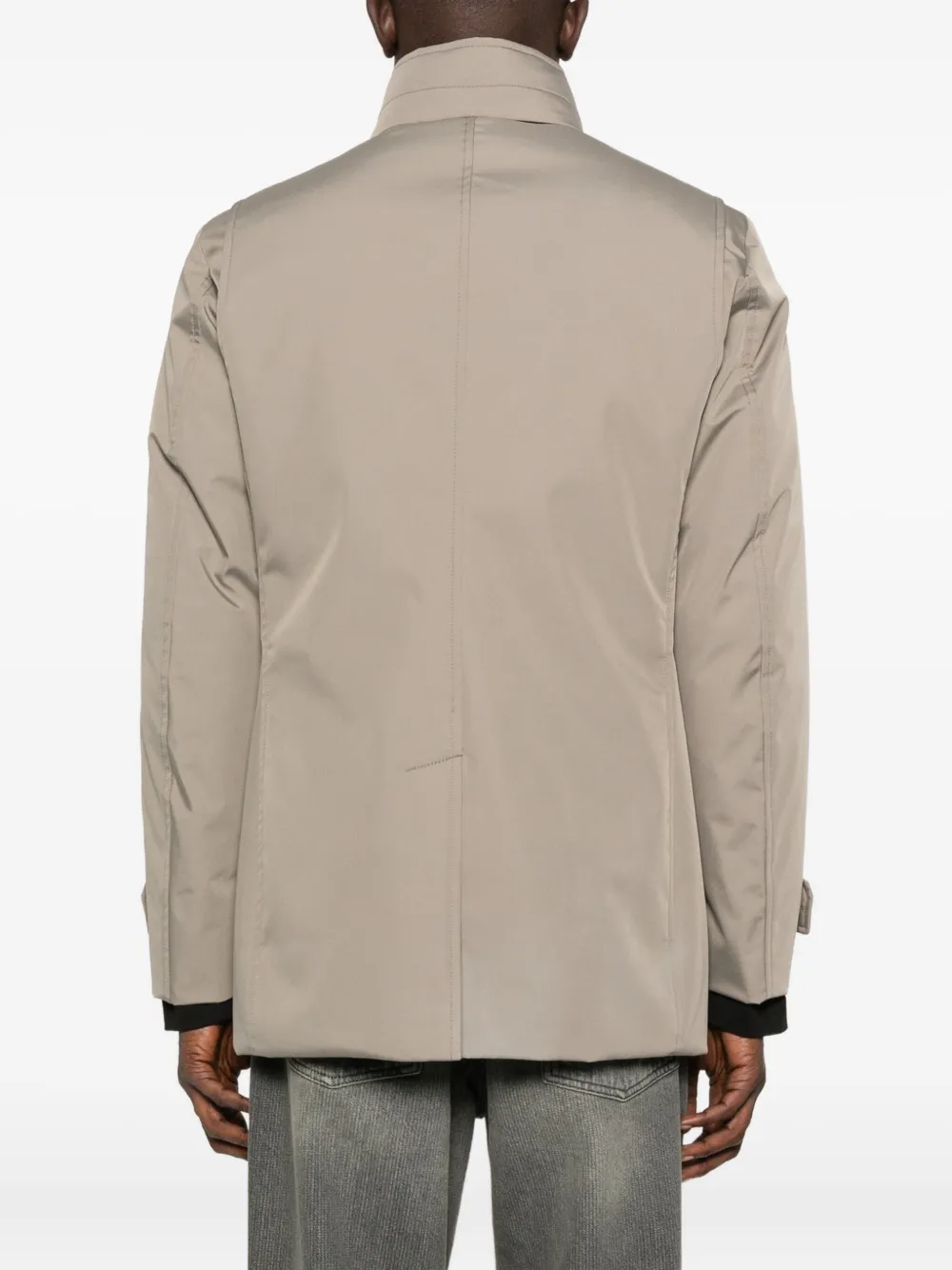 Moorer Jack met hoge hals Beige