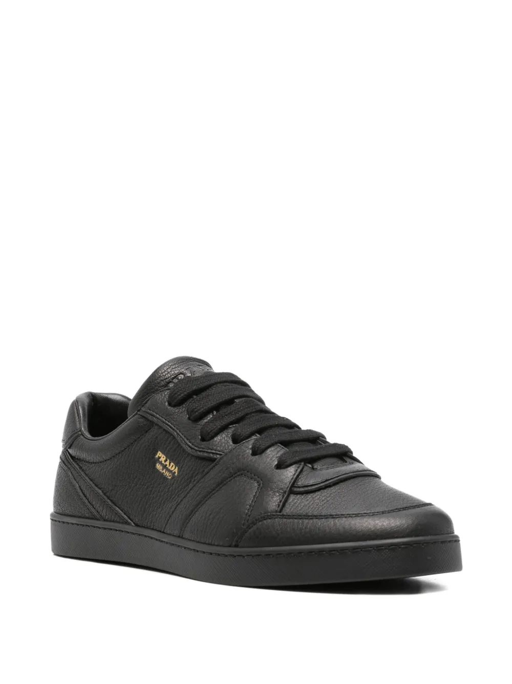 Prada Bassa Lane sneakers Zwart