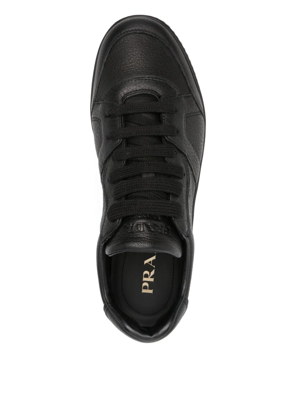 Prada Bassa Lane sneakers Zwart