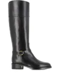Sartore 40mm buckle-strap leather boots - Black