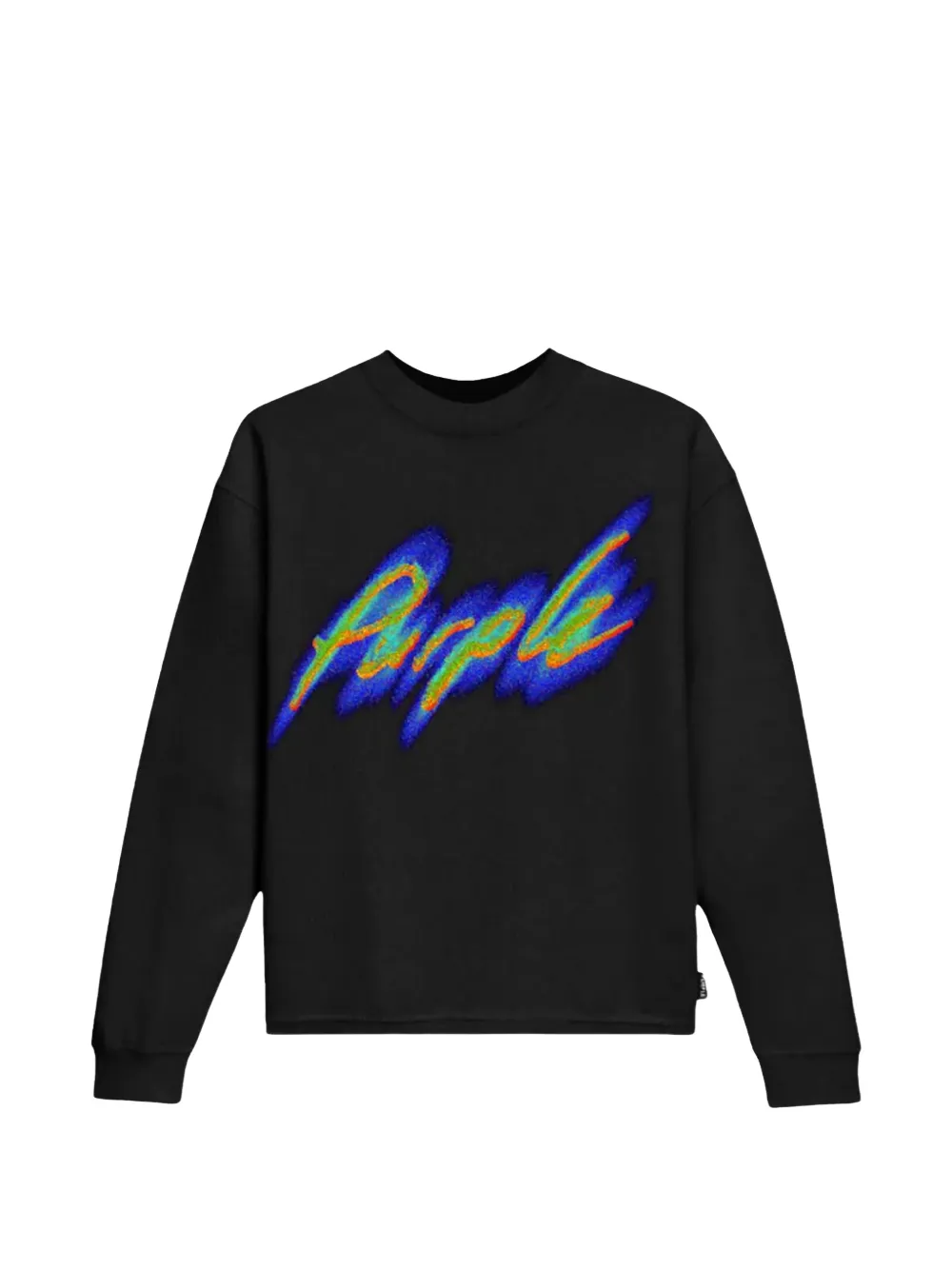 Purple Brand T-shirt a maniche lunghe - Nero
