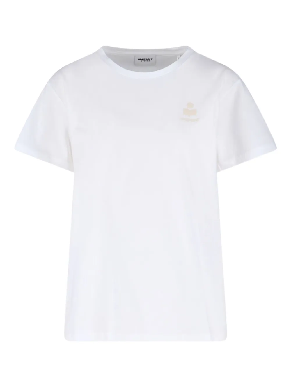 Isabel Marant Logo-embroidered T-shirt In White