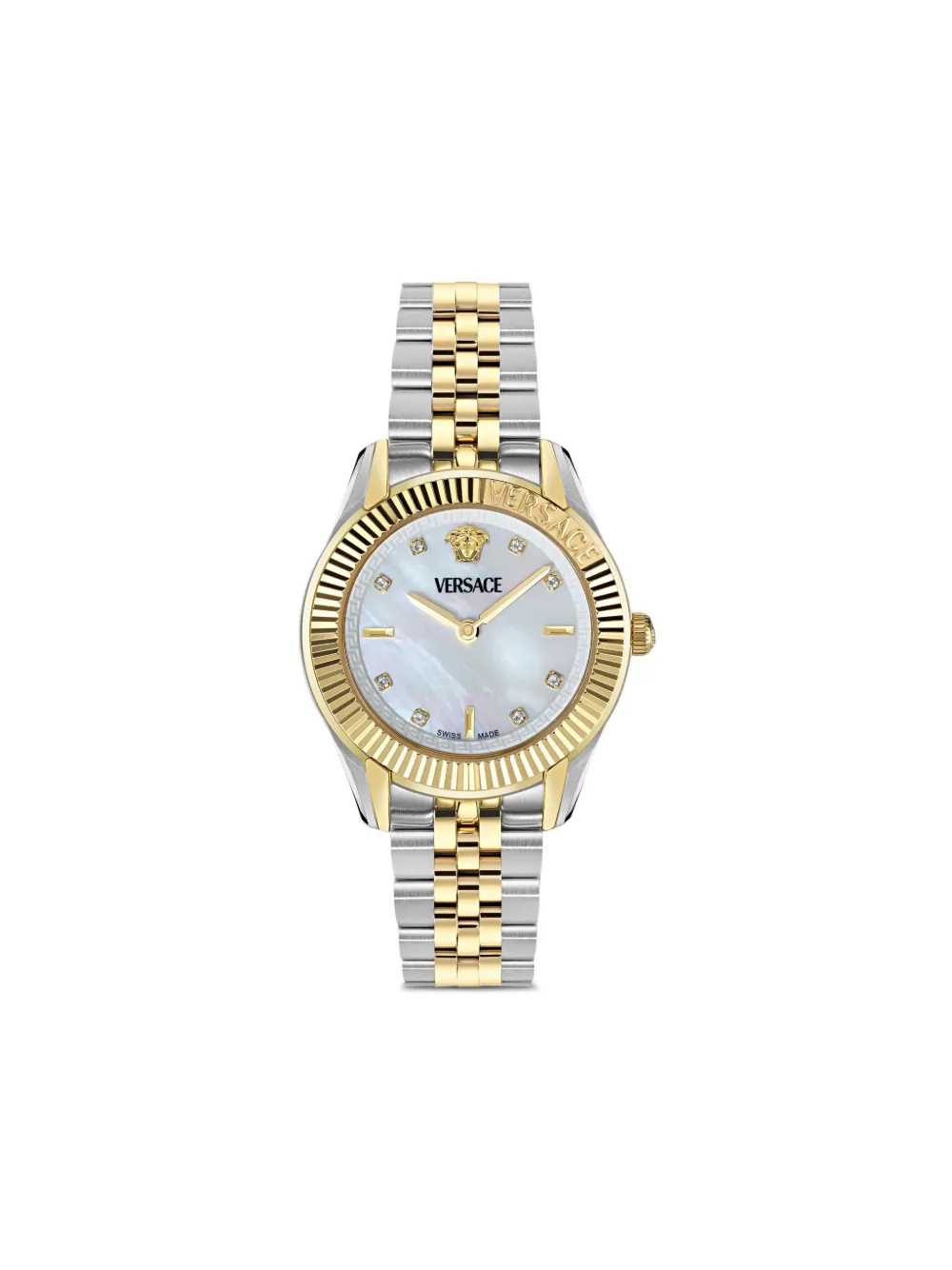 Versace Greca Time 30mm - Bianco