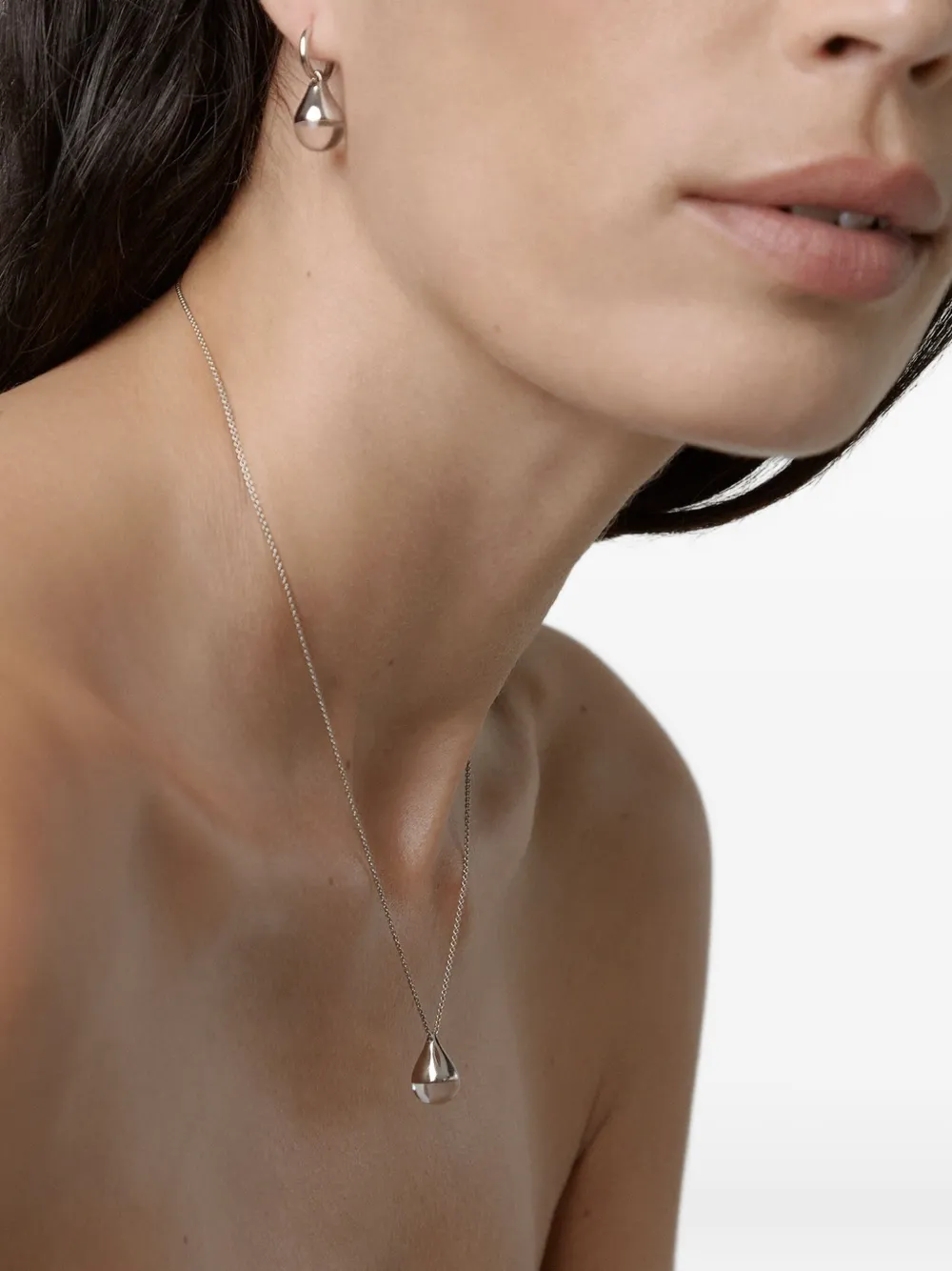 Otiumberg Stilla halsketting met kwarts - Zilver