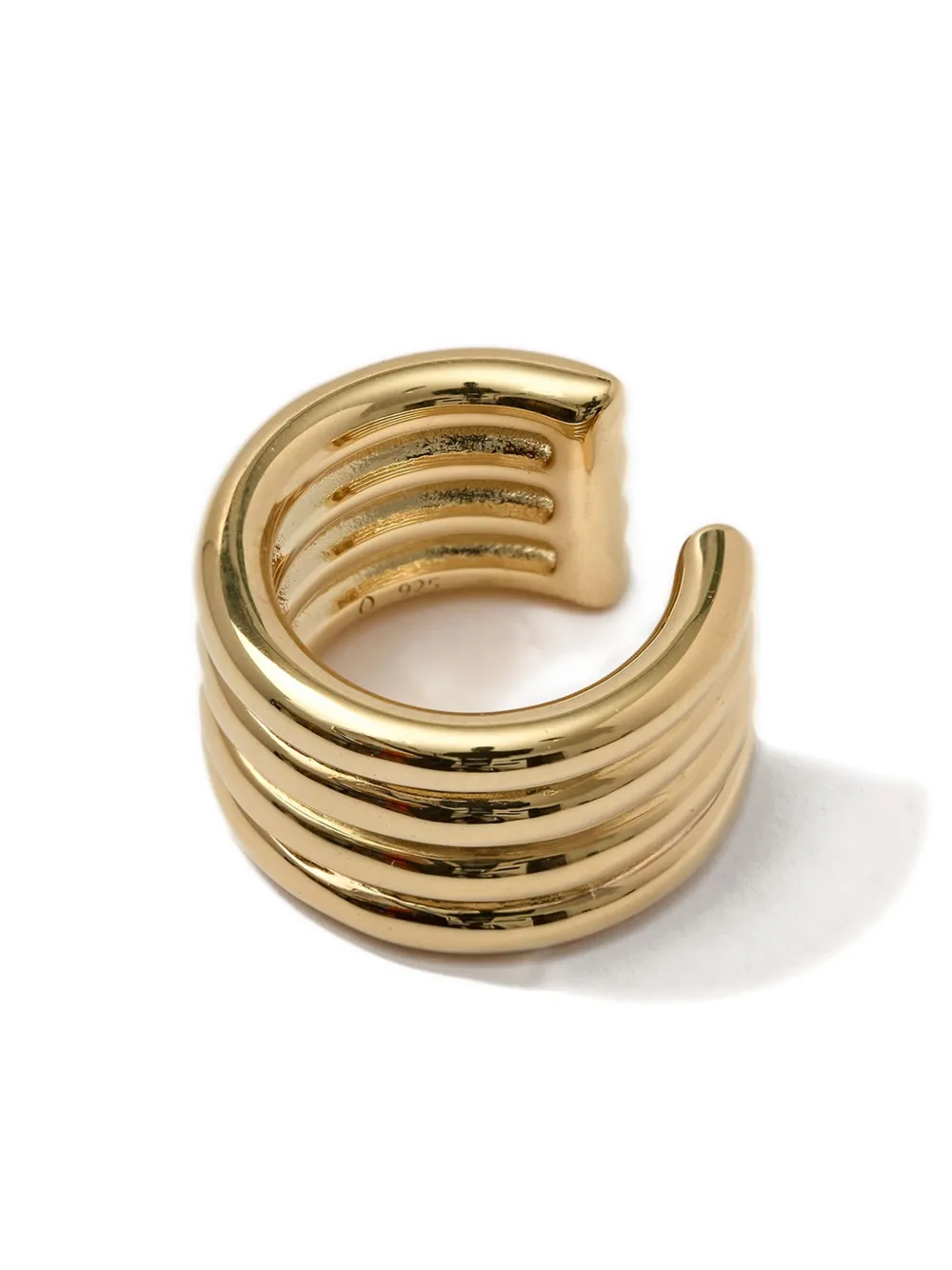 Otiumberg Ear cuff Stratis in oro vermeil 14 carati