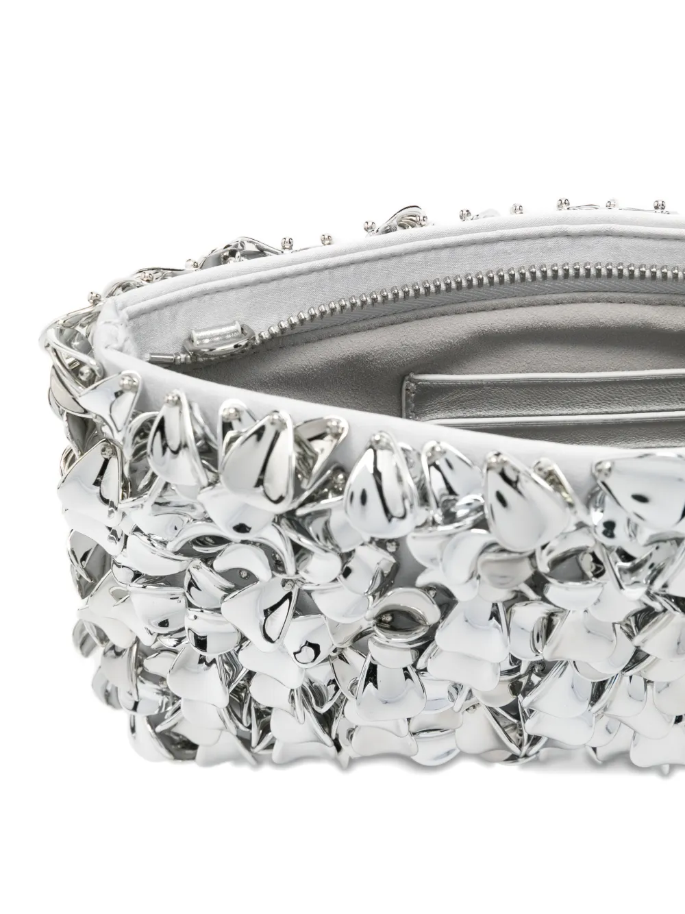 Reese Beaded Chain-Strap Clutch Bag