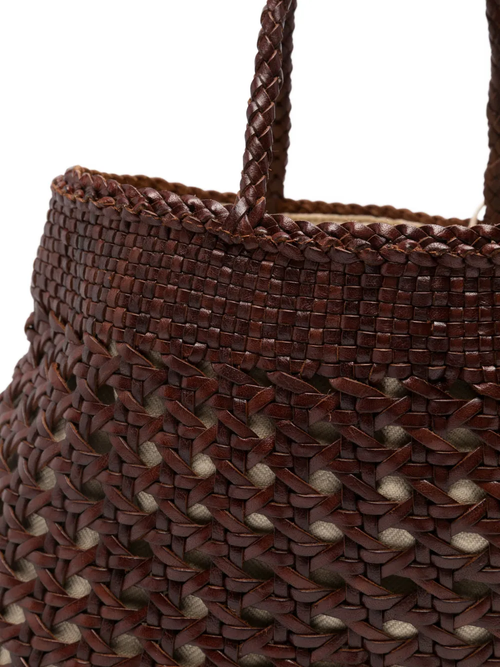 DRAGON DIFFUSION Santa Cano Interwoven Tote Bag | Brown | FARFETCH