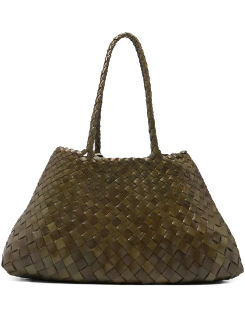 DRAGON DIFFUSION big Santa Croce woven tote bag