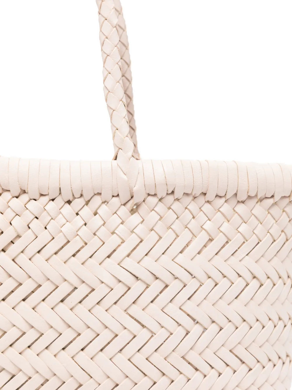 Mini Flat Gora Interwoven Tote Bag