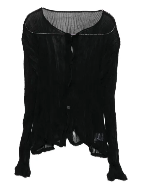 Issey Miyake chiffon cardigan