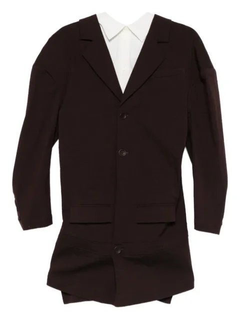 Issey Miyake Like Torso wool blazer