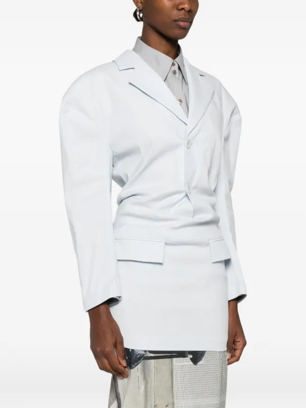 Issey Miyake Like Torso ジャケット | ブルー | FARFETCH JP