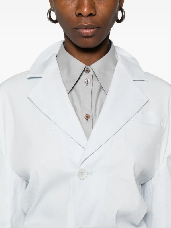 Issey Miyake Like Torso ジャケット | ブルー | FARFETCH JP