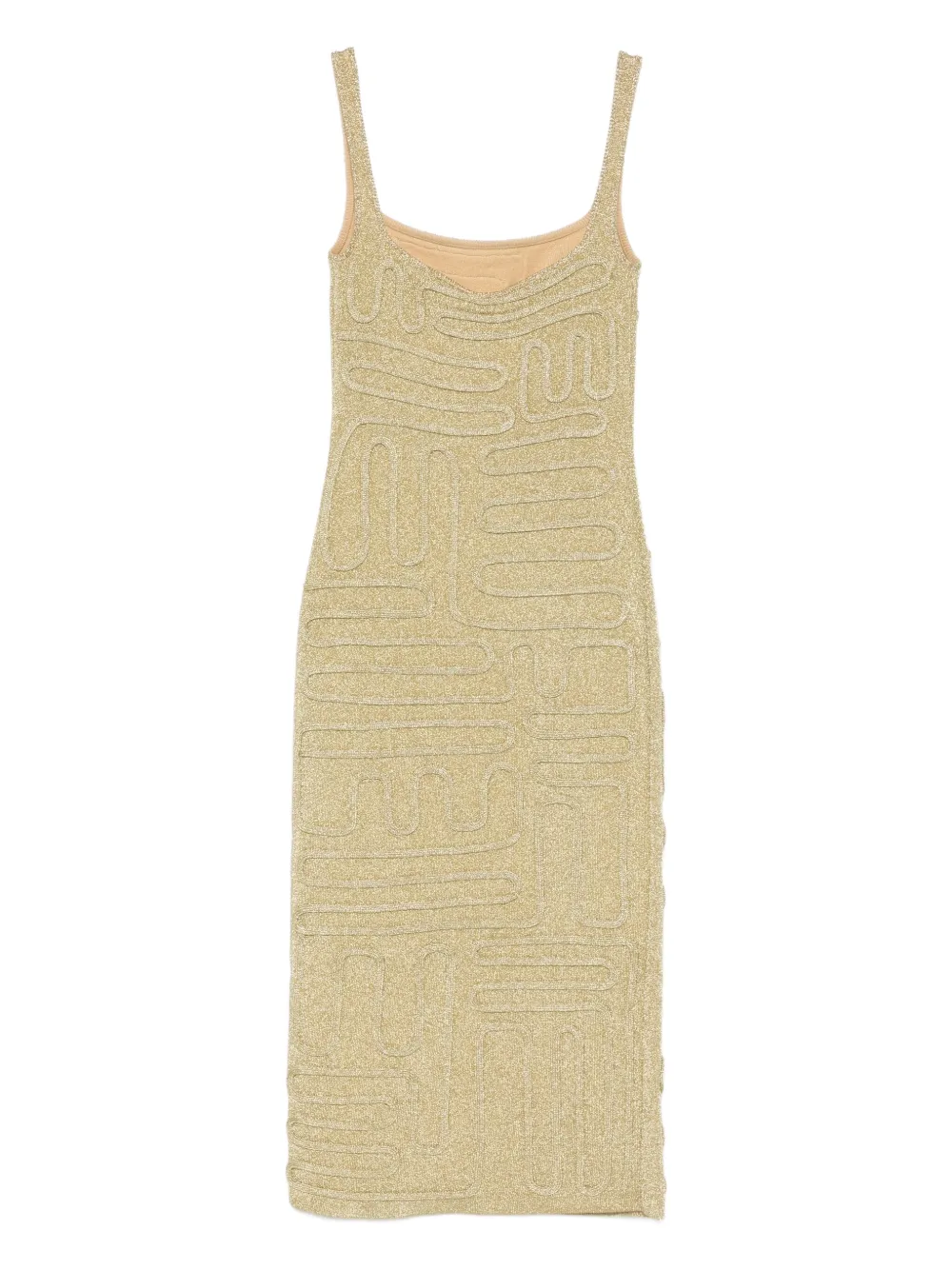 Cult Gaia Kymia midi dress - Oro