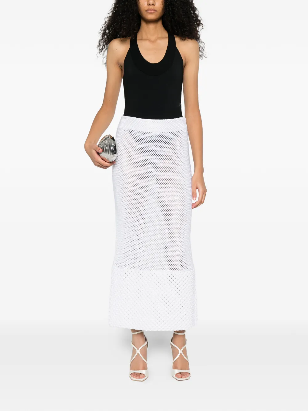 Brandon Maxwell body en maille nervurée | Débardeurs | Image 2