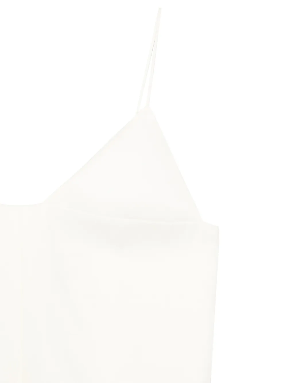  Brandon Maxwell Spaghetti-strap Top - Neutrals 