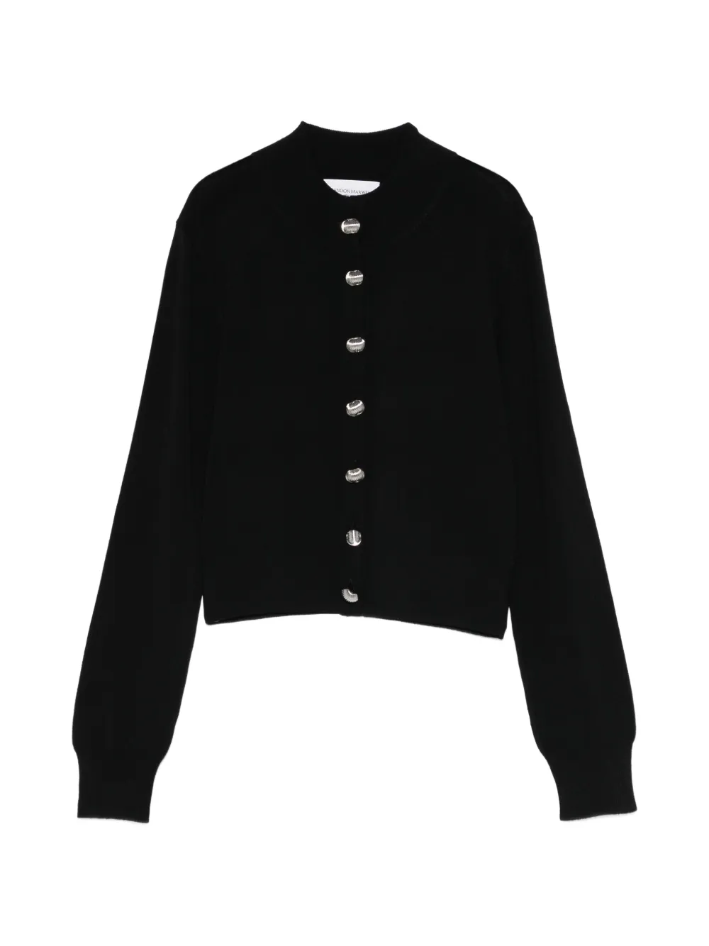 Brandon Maxwell Aubrey button-up cardigan - Nero