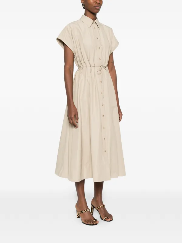 brandon maxwell shirt dress Brandon Maxwell Blake Eyelet Shirt Dress