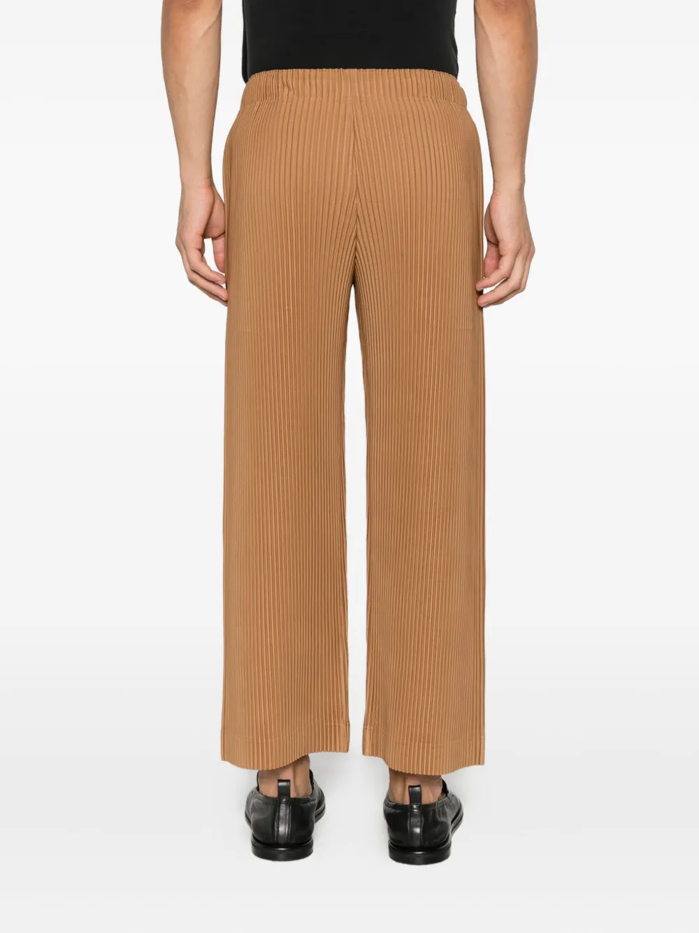 HOMME PLISSE ISSEY MIYAKEストレートプリーツパンツ HOMME PLISSE ISSEY MIYAKE オムプリッセ イッセイミヤケ BASICS