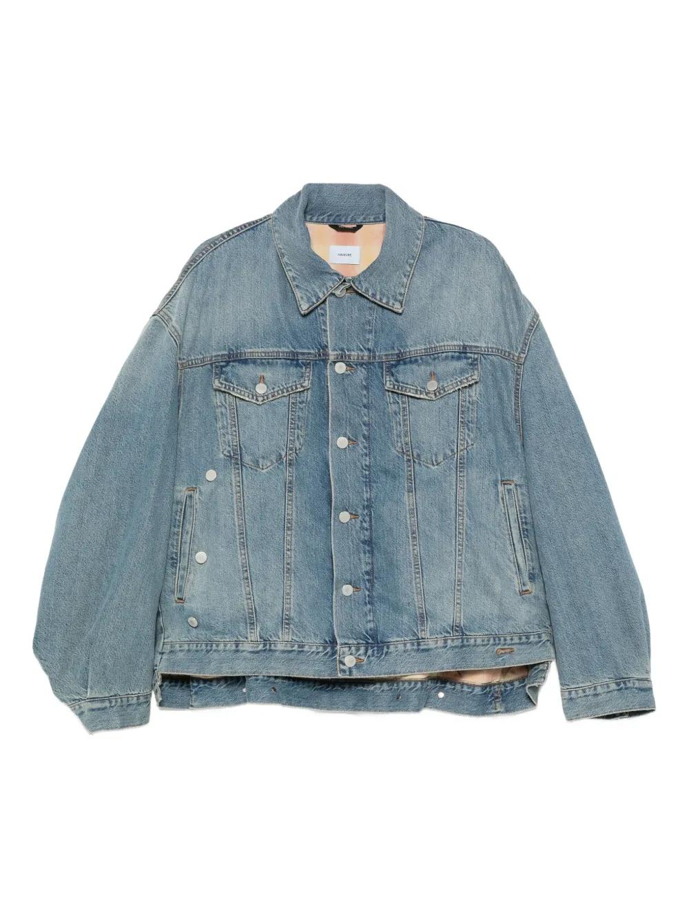 Haikure button-fastening denim jacket | Blue | Image 1