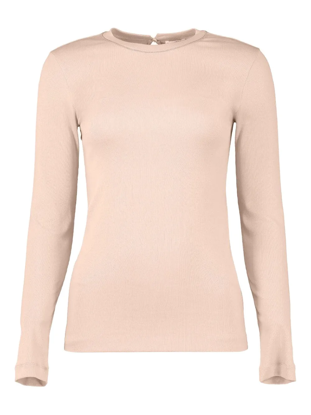 Brunello Cucinelli ribbed long-sleeve top - Pink