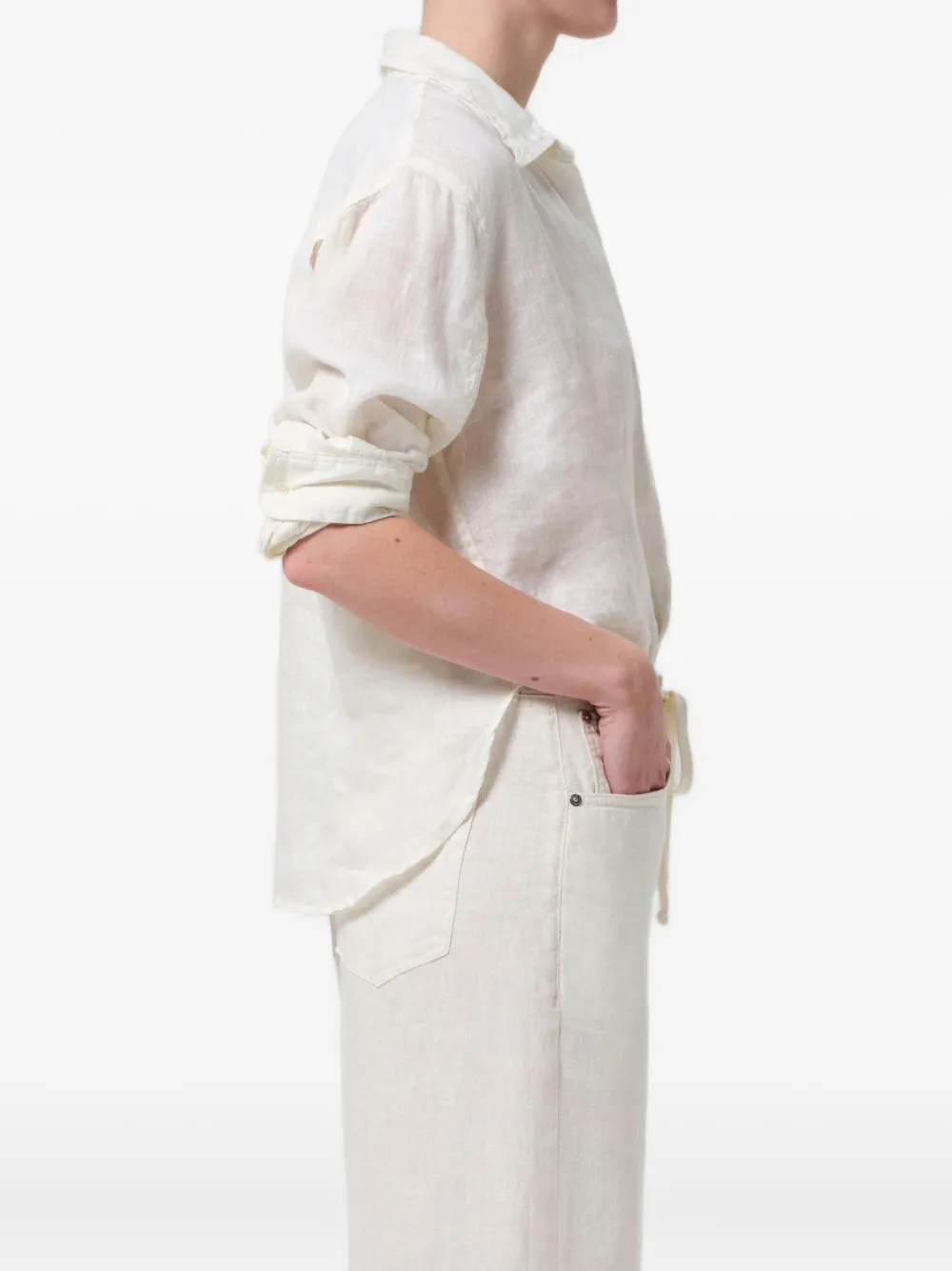 Citizens of Humanity Kayla pocket-detail shirt Wit